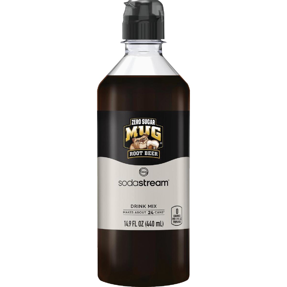 SodaStream 14.9 Oz. Mug Root Beer Zero Sugar Drink Mix