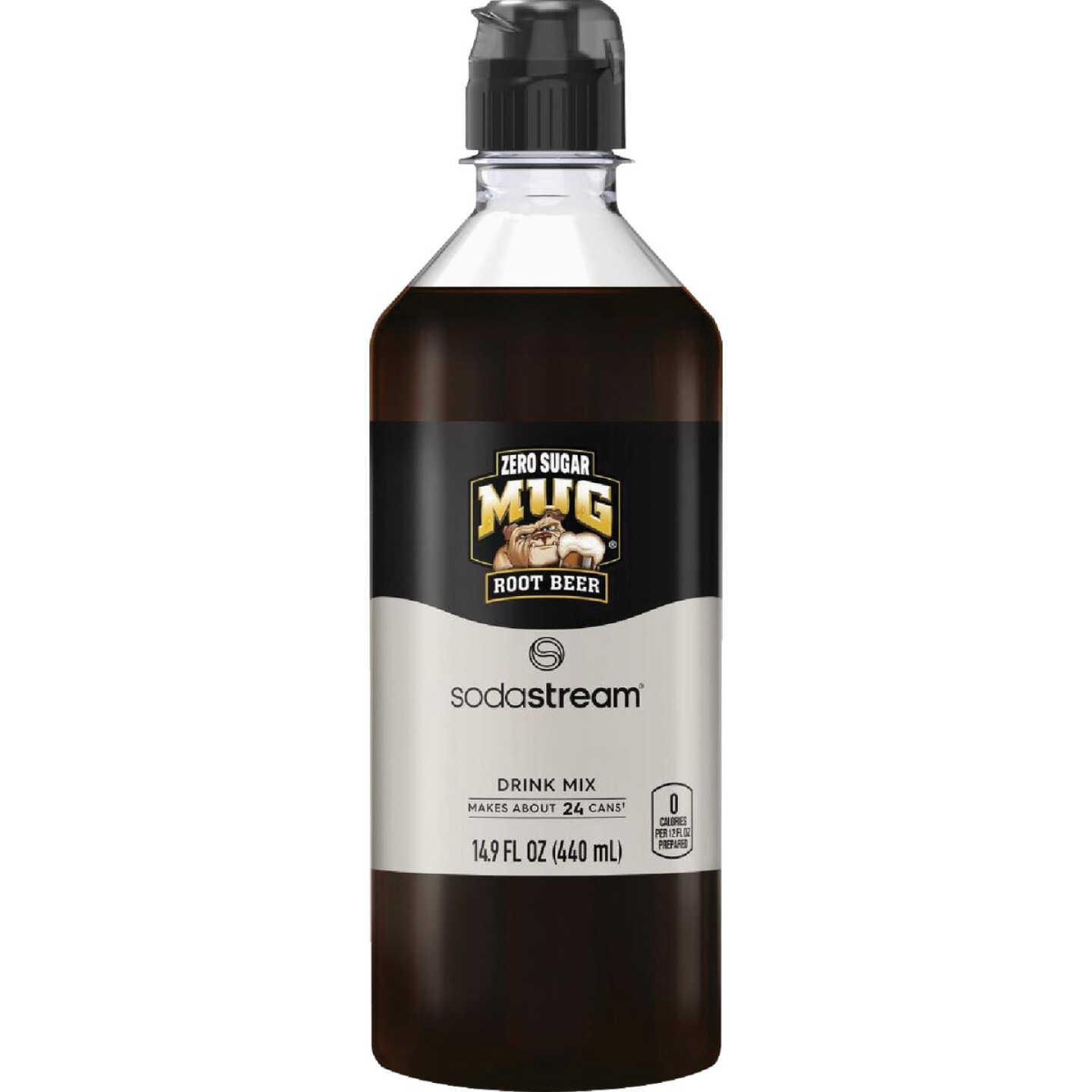 SodaStream 14.9 Oz. Mug Root Beer Zero Sugar Drink Mix Image 1