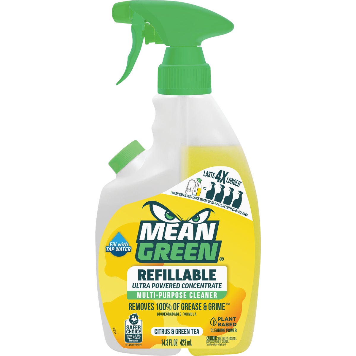 Mean Green 28 Oz. Citrus & Green Tea Refillable Multi-Purpose Cleaner