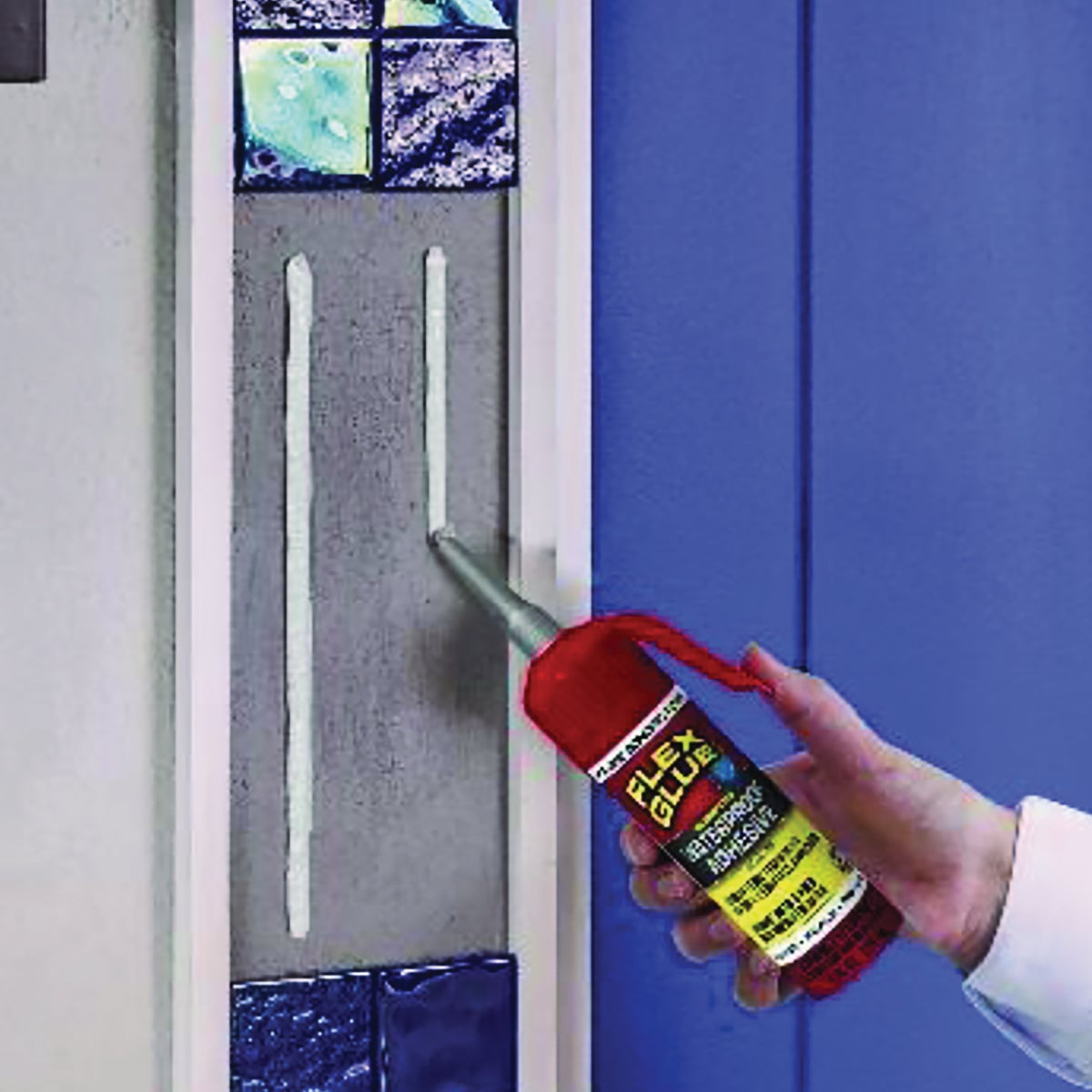 Flex Glue 4 Oz. White Trigger Flow Nozzle Multi-Purpose Adhesive Image 4