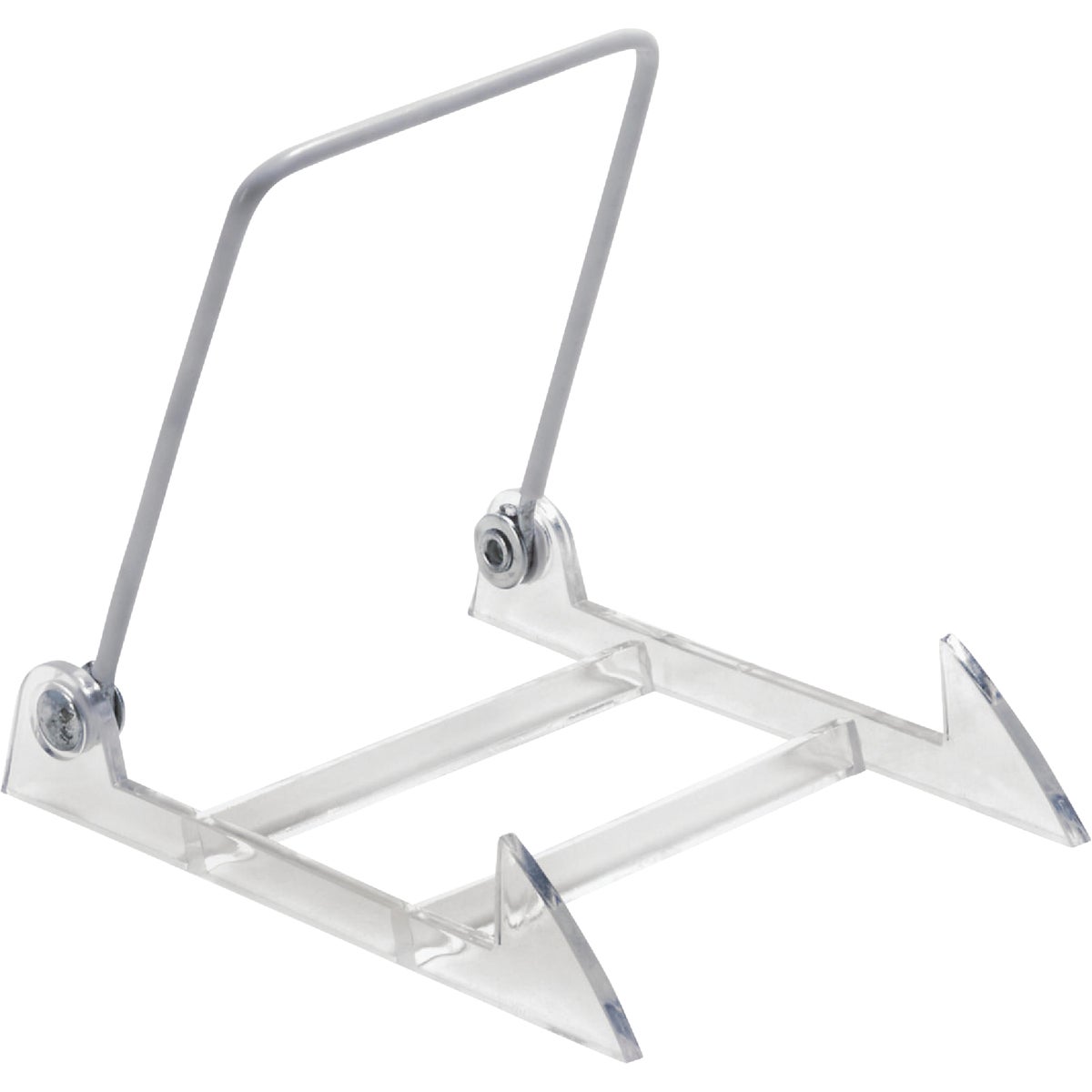 Tripar 3-3/4 In. W. x 5-1/2 In. D. x 4-1/2 In. H. Adjustable Easel Acrylic Display Stand