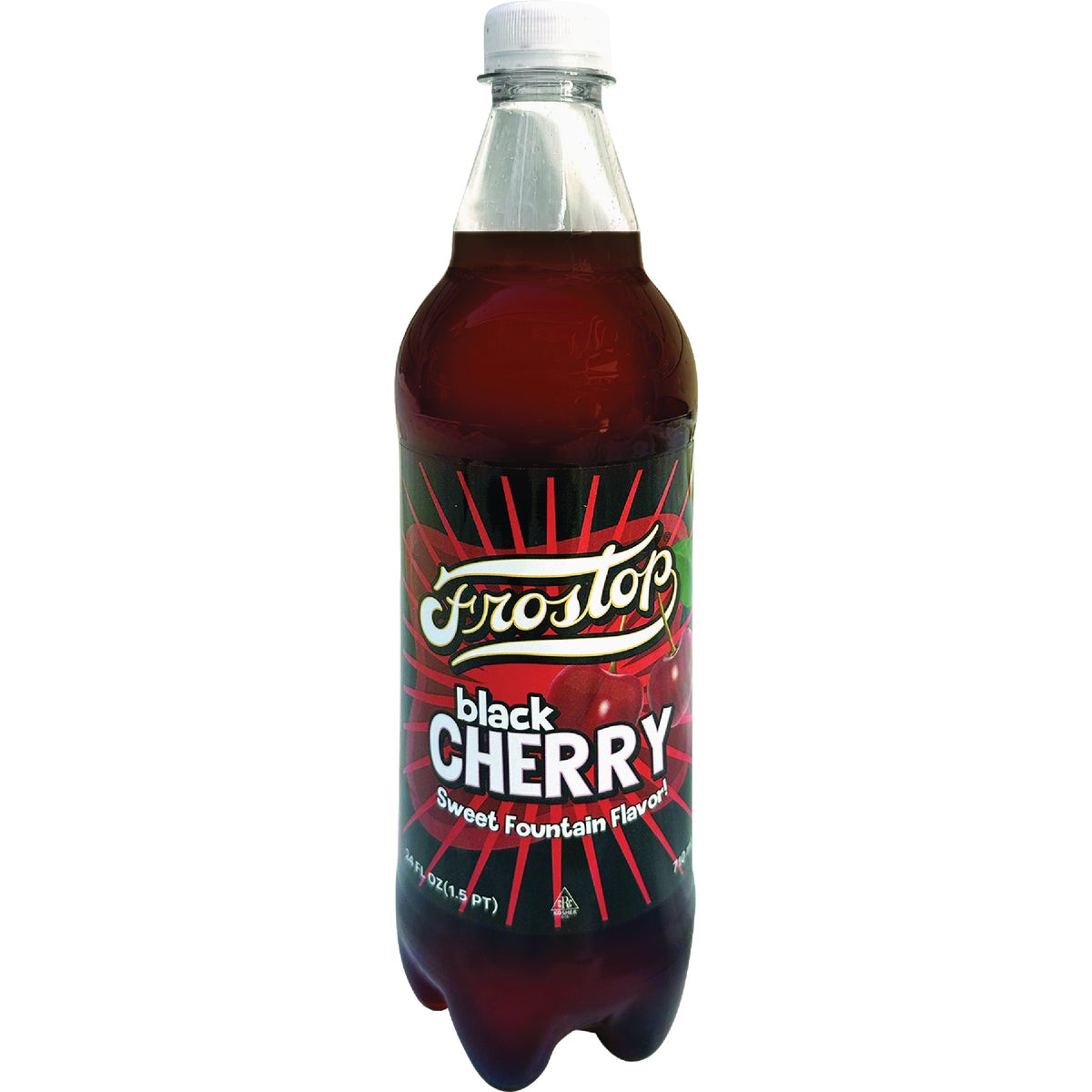 Frostop 24 Oz. Black Cherry Soda