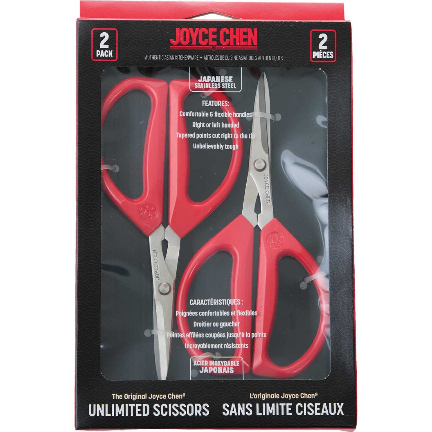 Joyce Chen Original Unlimited 6 In. Kitchen Scissors with Red Handles (2-Pack) Image 5