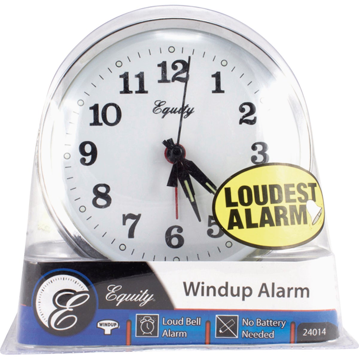 La Crosse Technology Equity Keywound Loud Bell Alarm Clock Image 3