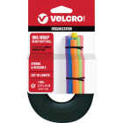 VELCRO Brand One-Wrap 3/4 In. x 12 Ft. Black Multi-Use Hook & Loop Roll Image 1