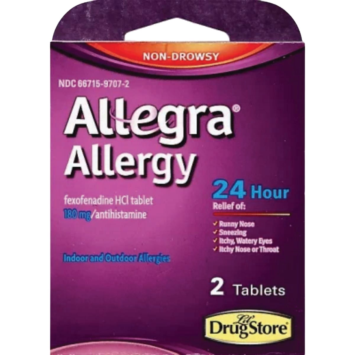 Lil Drug Store Trial Allegra (2-Count)