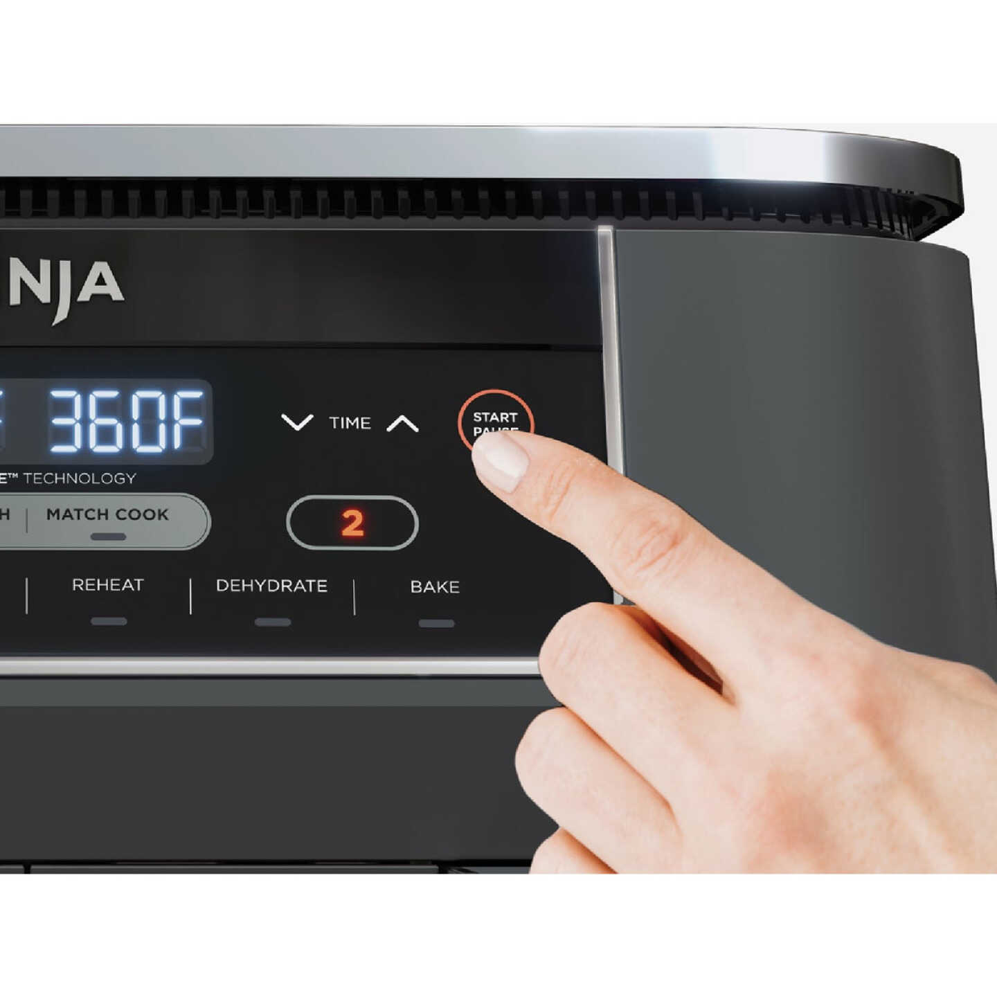 Ninja Foodi 6-In-1 8 Qt. 2-Basket Air Fryer with DualZone Technology Image 5