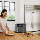 Ninja Foodi 6-In-1 8 Qt. 2-Basket Air Fryer with DualZone Technology Image 2