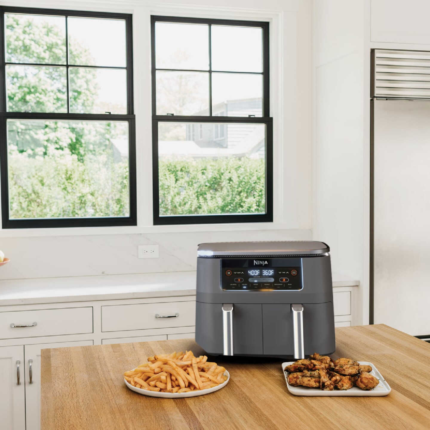 Ninja Foodi 6-In-1 8 Qt. 2-Basket Air Fryer with DualZone Technology Image 3