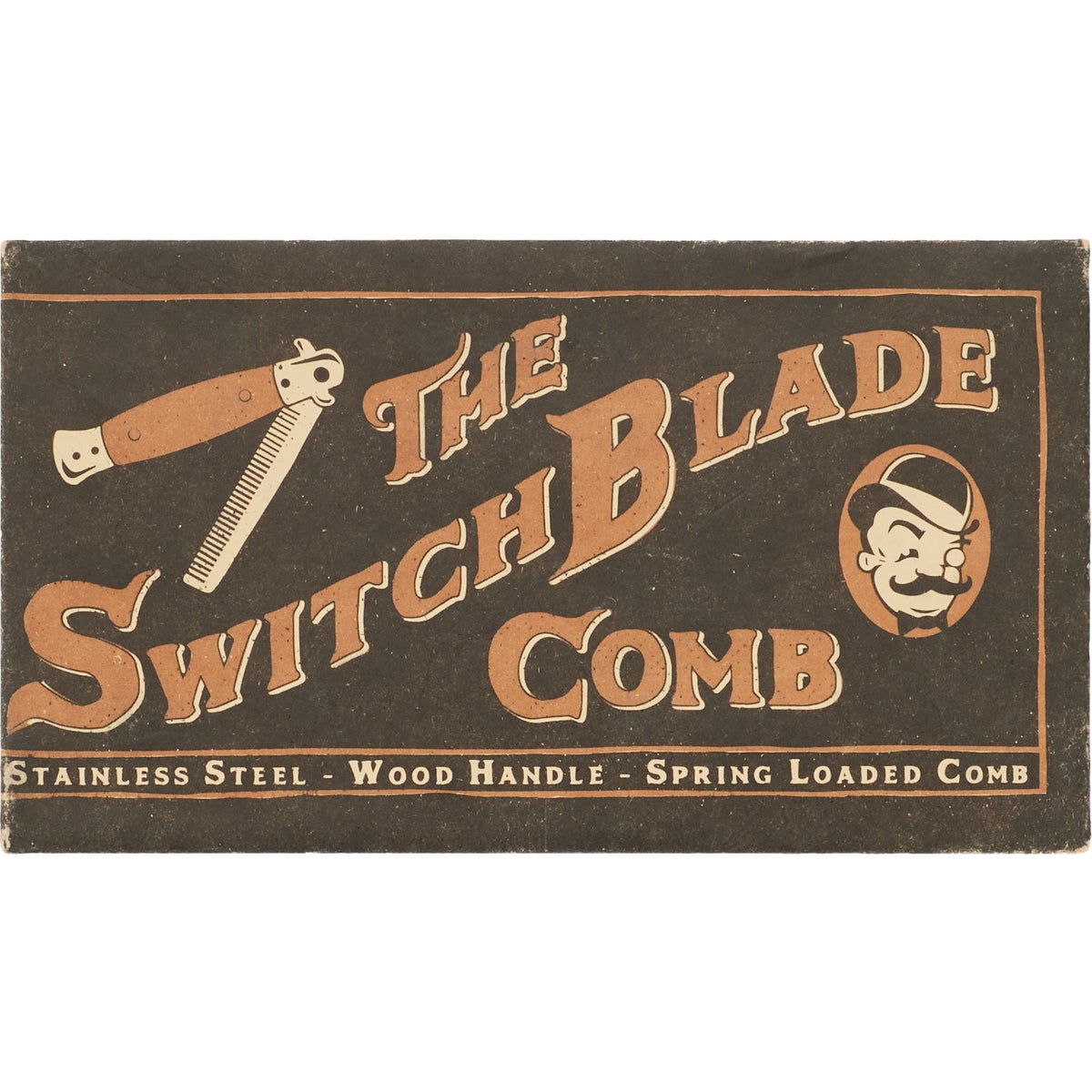 Lucky Jack Switchblade Comb Image 2