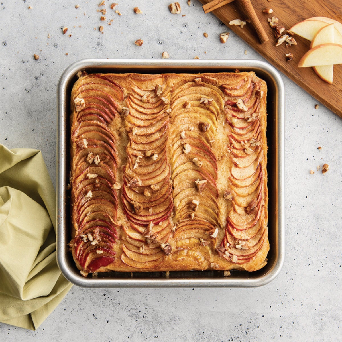 NordicWare Naturals 8 In. Square Cake Pan Image 3