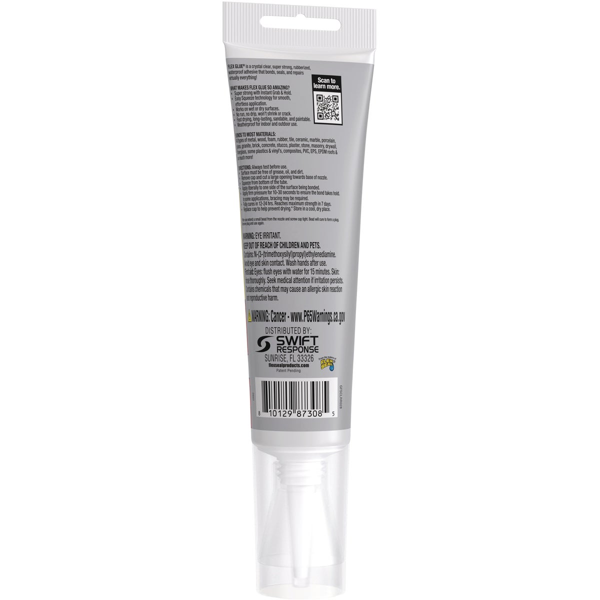 Flex Glue 2.8 Oz. Clear Multi-Purpose Adhesive Image 7