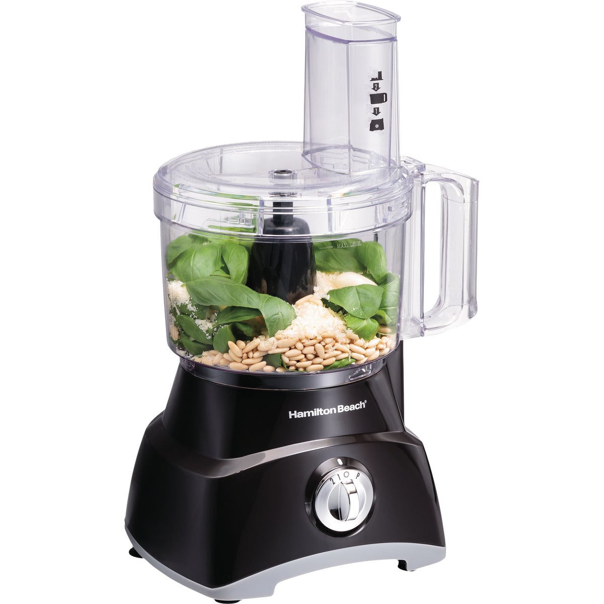 Hamilton Beach 8-Cup Food Processor, Black