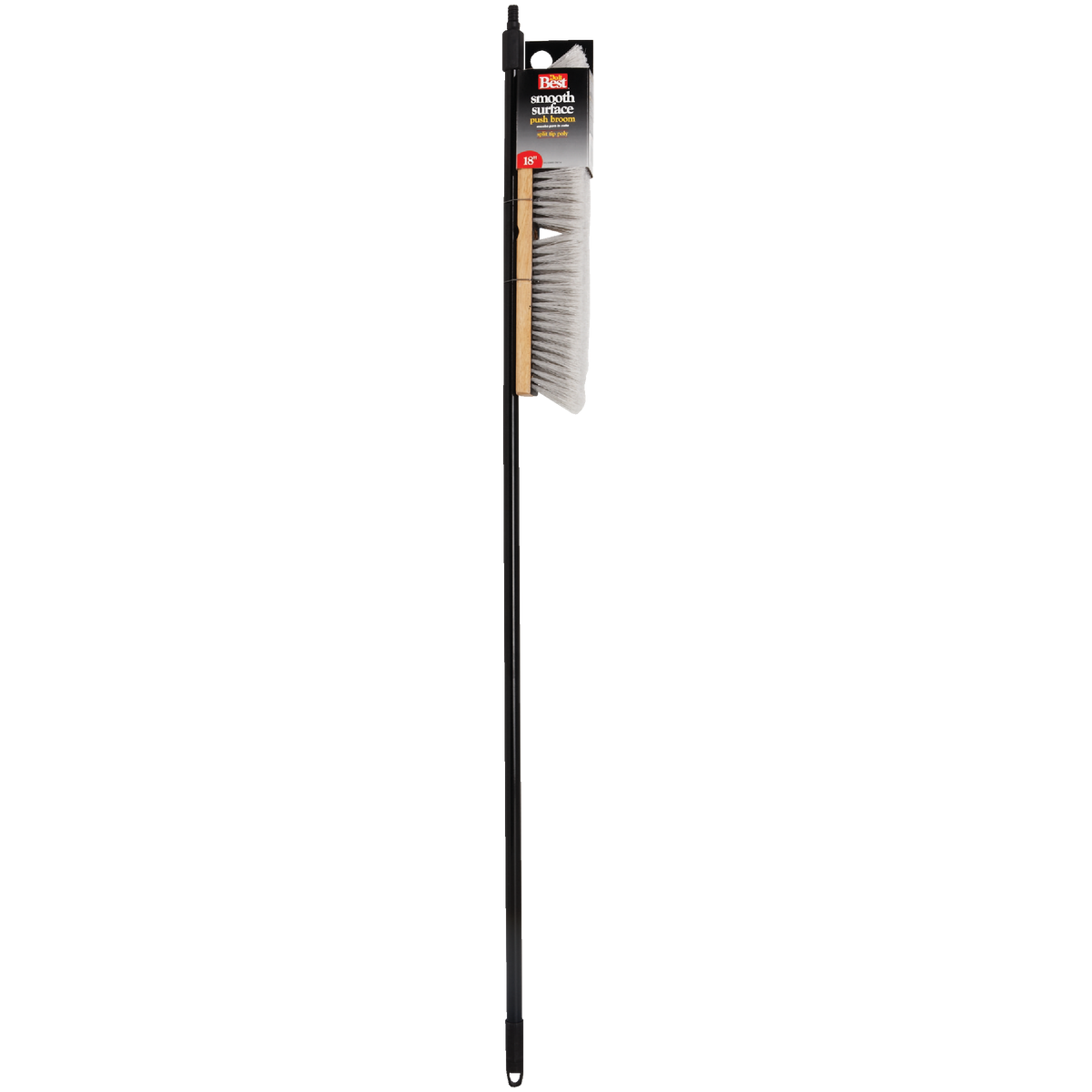 Do it Best 18 In. W. x 60 In. L. Metal Handle Alpine Plus Push Broom Image 2