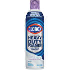 Clorox 20 Oz. Heavy Duty Soap Scum Remover Foaming Action Bathroom Cleaner, Lavender Clean Image 1