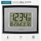 La Crosse Technology Digital Wall Clock with Indoor Temperature Image 3