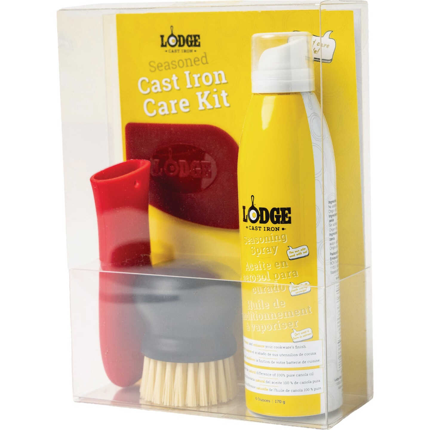 Lodge Cast Iron Care Kit (4-Piece) Image 1