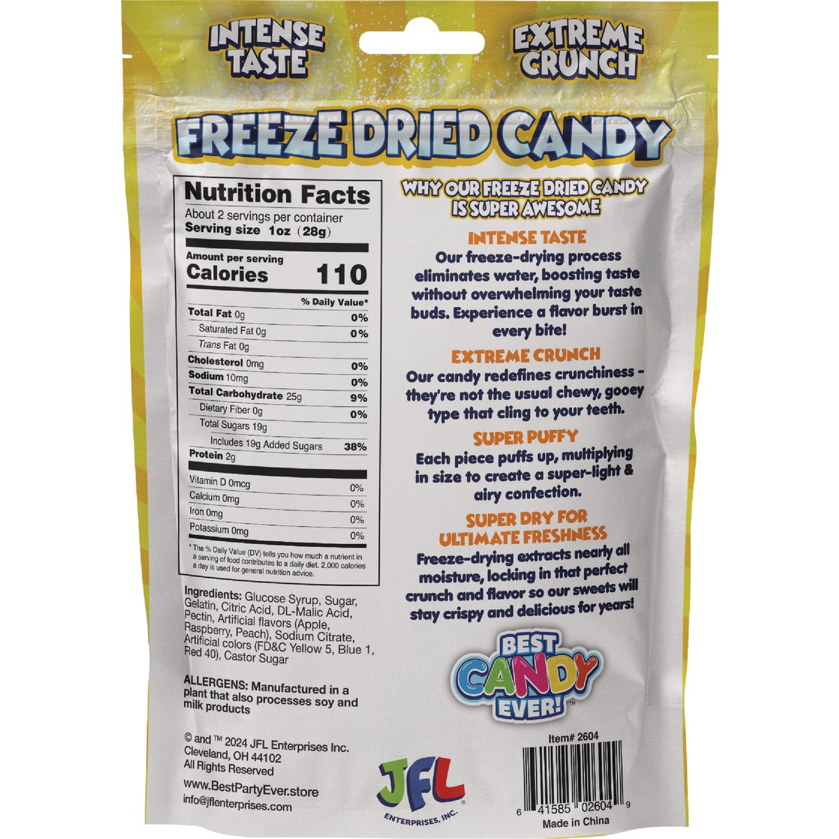 Best Candy Ever Freeze Dried Sour Rings Image 2