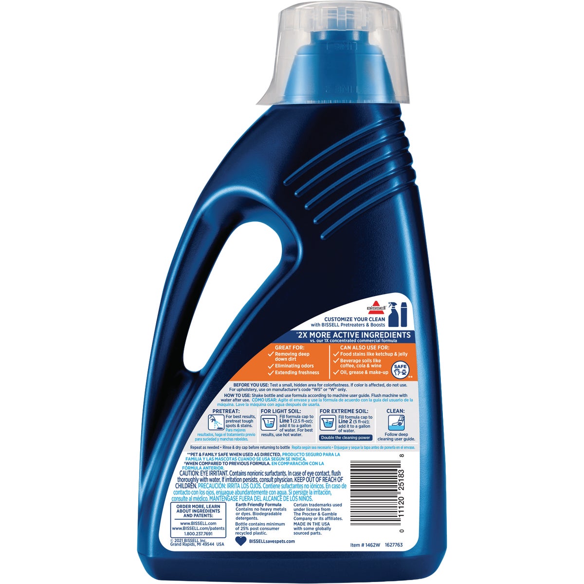 Bissell 60 Oz. OXY Clean + Refresh Carpet Cleaner with Febreze, Gain Original Scent Image 2