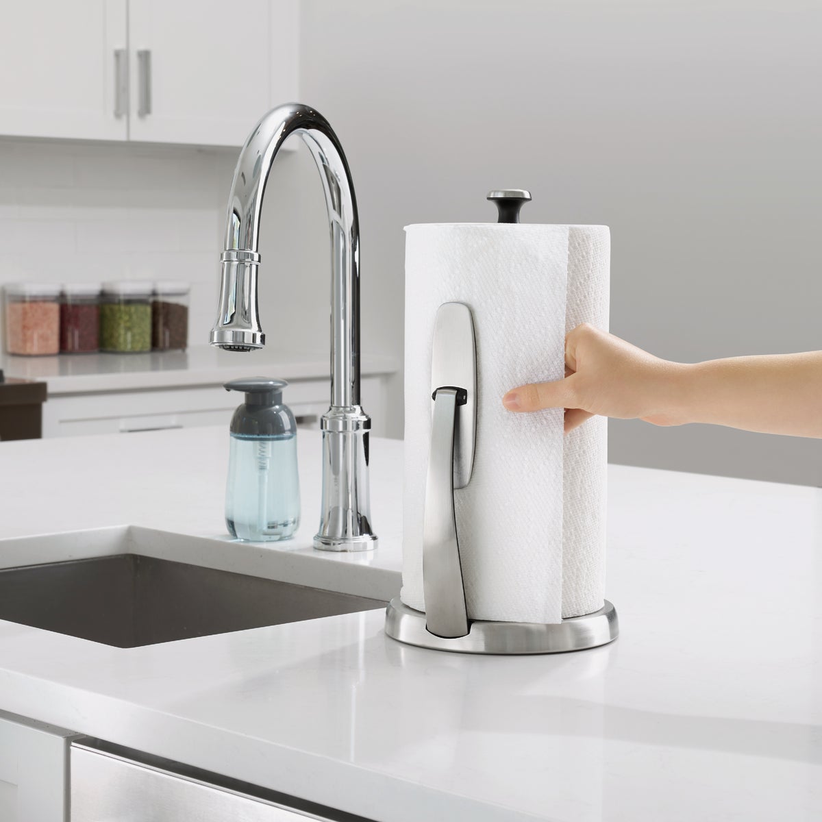 Oxo Good Grips SimplyTear Paper Towel Holder Image 2