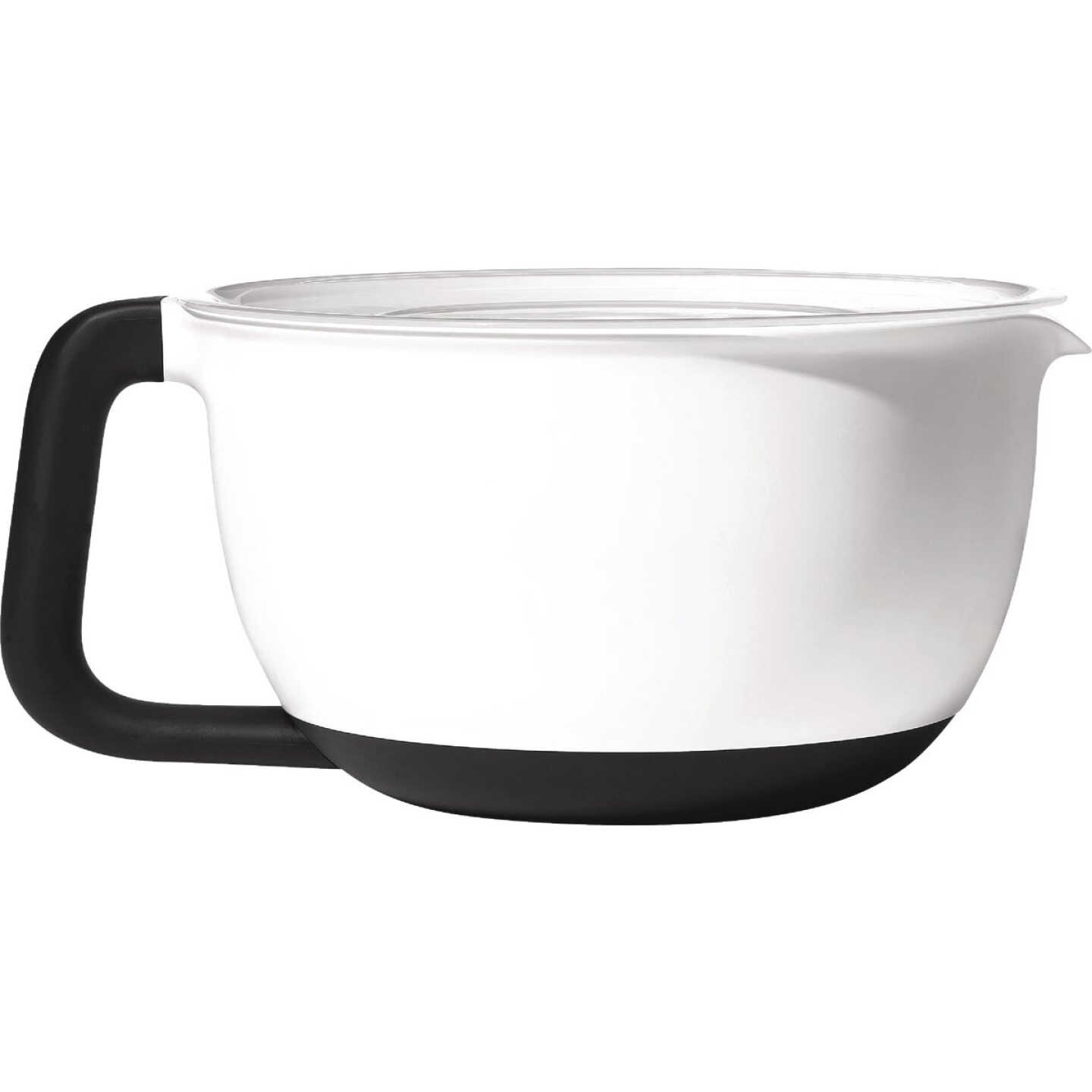 OXO Good Grips 4 Qt. Batter Mixing Bowl with Lid Image 1
