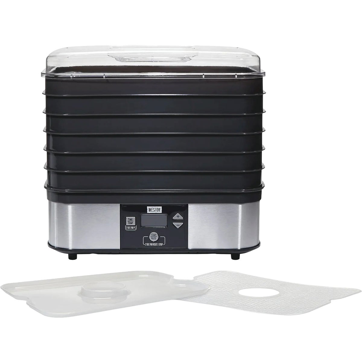 Weston 6-Tray 500W Black Dehydrator Image 1