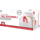 True Value 13 Gal. Drawstring Kitchen Trash Bags (45-Count) Image 3