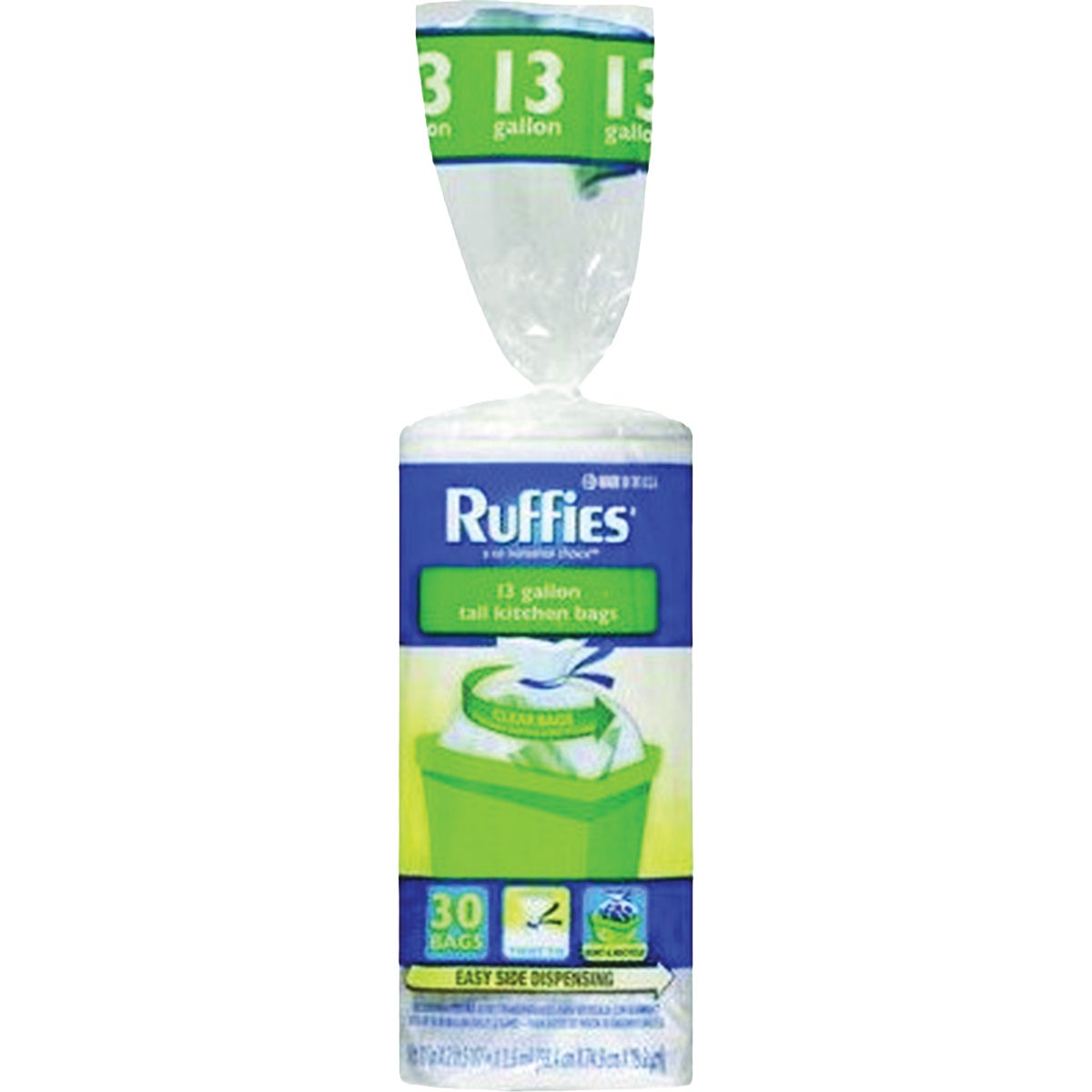 Ruffies 13 Gal. Recycling Bags (30-Count)