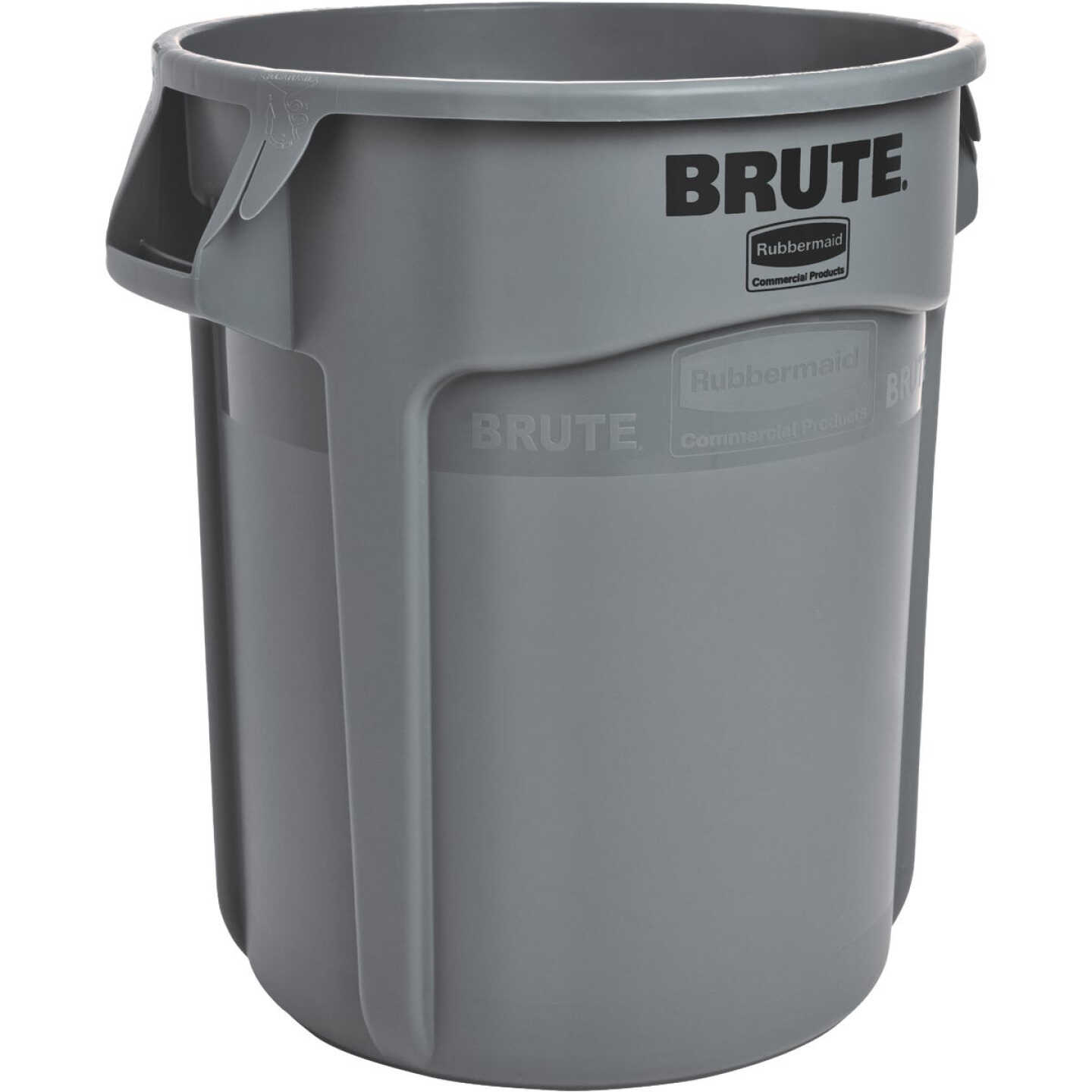 Rubbermaid Commercial Brute 20 Gal. Gray Vented Trash Can Image 1