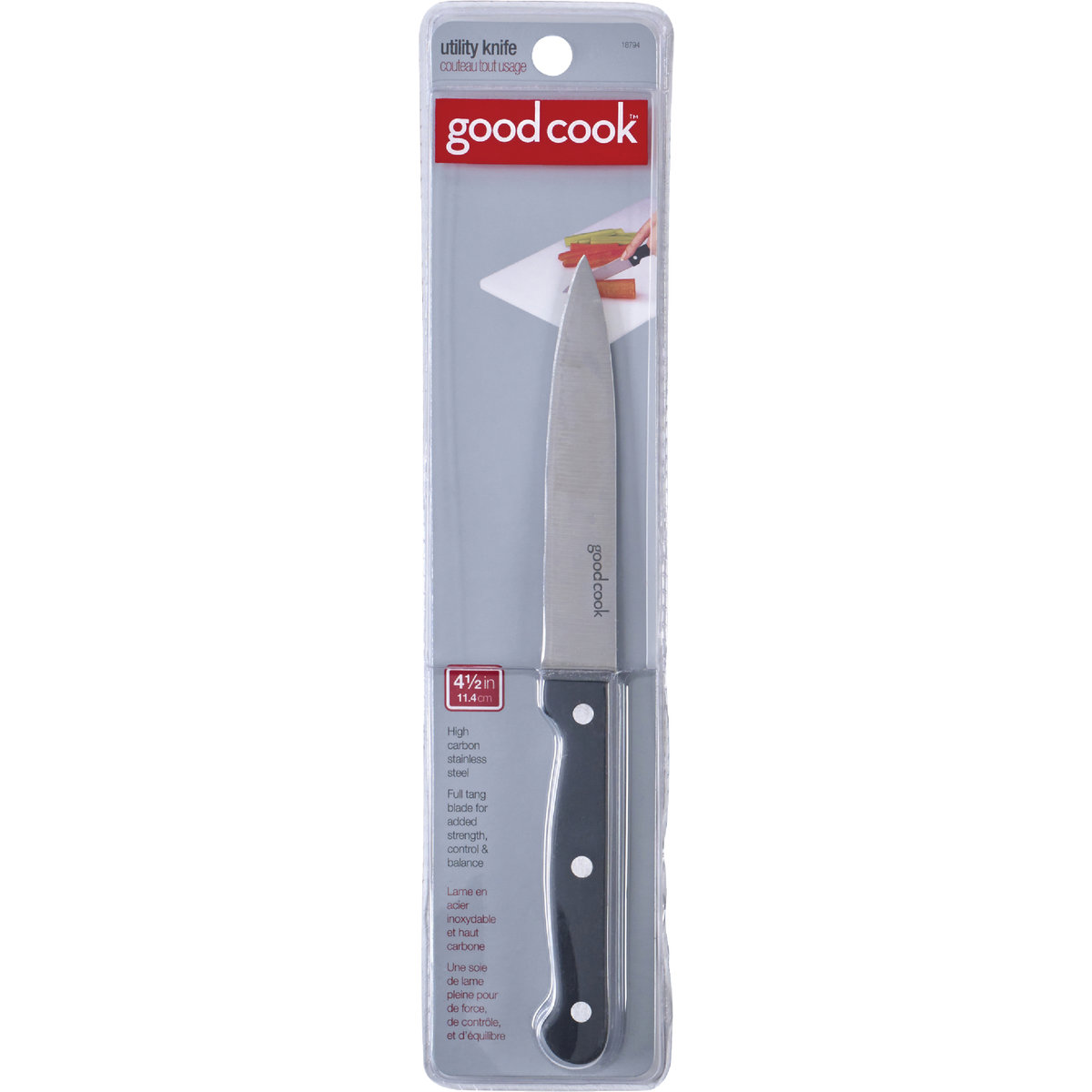Goodcook 4.5 In. Fine Edge Utility Knife Image 1
