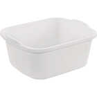 Sterilite 18 Qt. White Dishpan Image 1