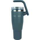 Outsider 40 Oz. Insulated Tumbler with Swivel Handle, Charcoal Image 2