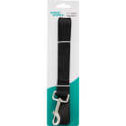 Smart Savers 1 In. W. x 72 In. L. Black Dog Leash Image 1
