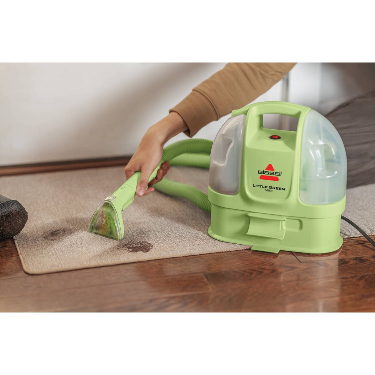 Bissell Little Green Mini Pet Portable Carpet Cleaner Machine Image 2