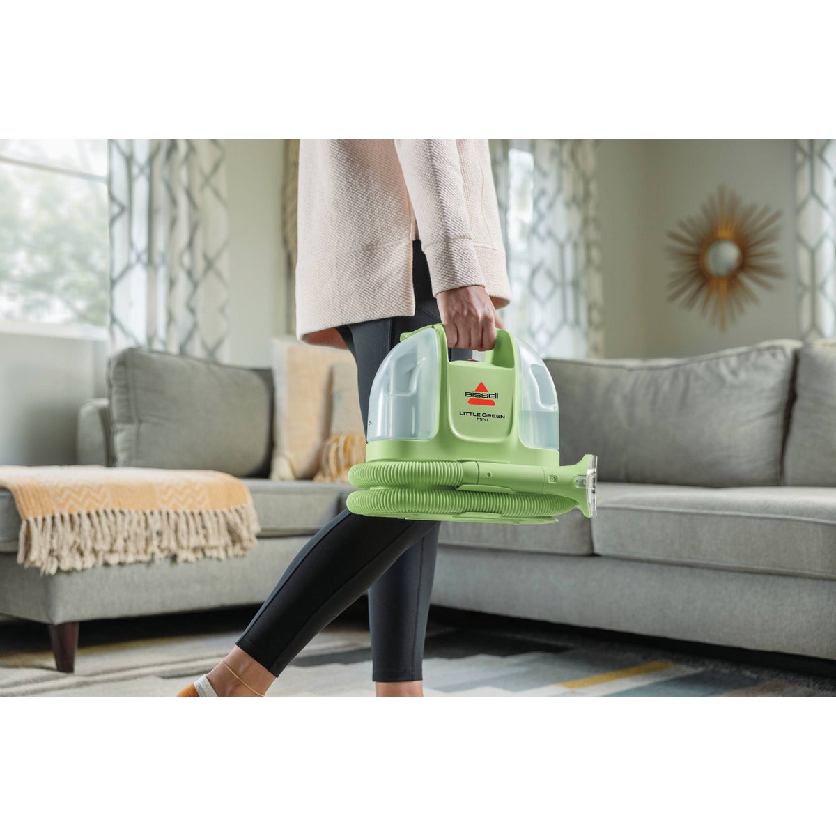 Bissell Little Green Mini Pet Portable Carpet Cleaner Machine Image 5