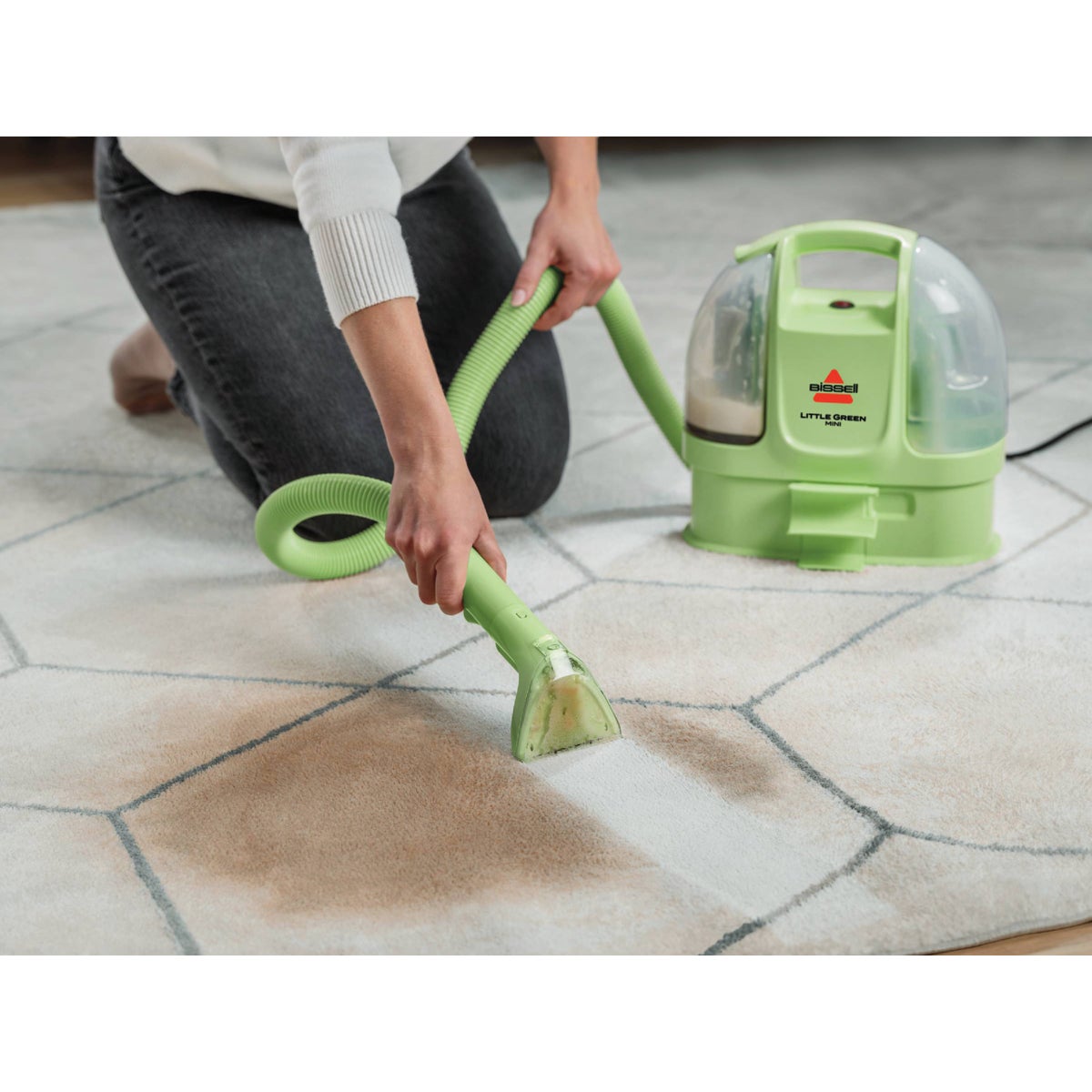 Bissell Little Green Mini Pet Portable Carpet Cleaner Machine Image 3
