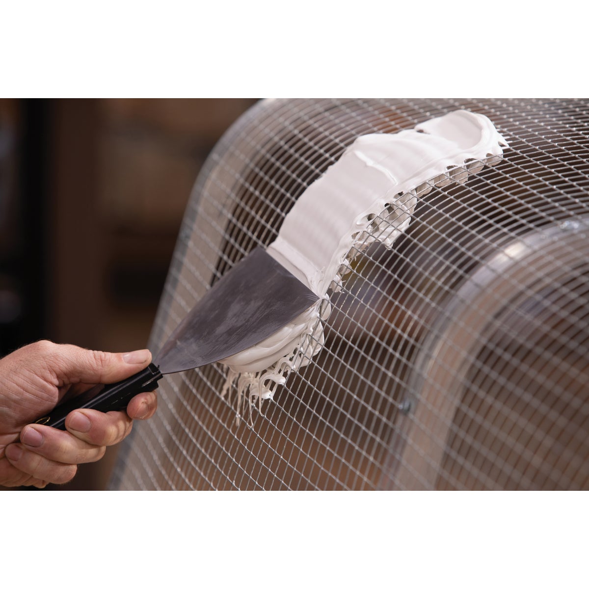 Flex Paste 9 Oz. Rubber Sealant, White Image 3
