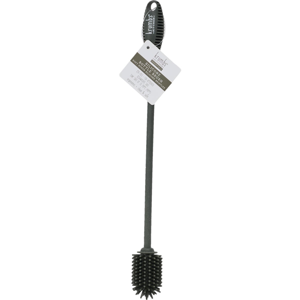 Krumbs Kitchen Essentials Silicone Bottle Brush Image 2
