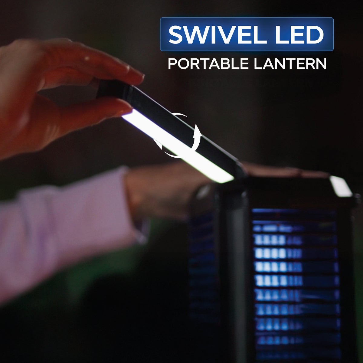 Bell+Howell Rogue Solar Lantern & Bug Zapper Image 4