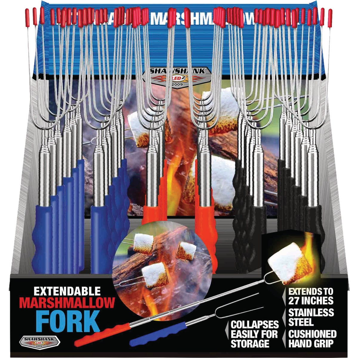 Shawshank Ledz Stainless Steel Extendable Marshmallow Fork