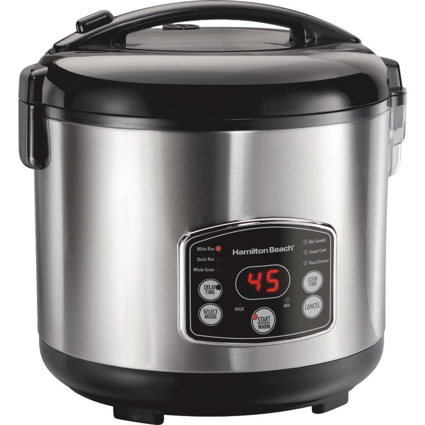 Hamilton Beach 14-Cup Digital Simplicity Rice Cooker/Steamer Image 1