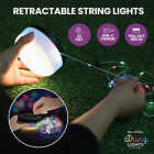 Bell+Howell Retractable RGB LED String Light Set Image 6