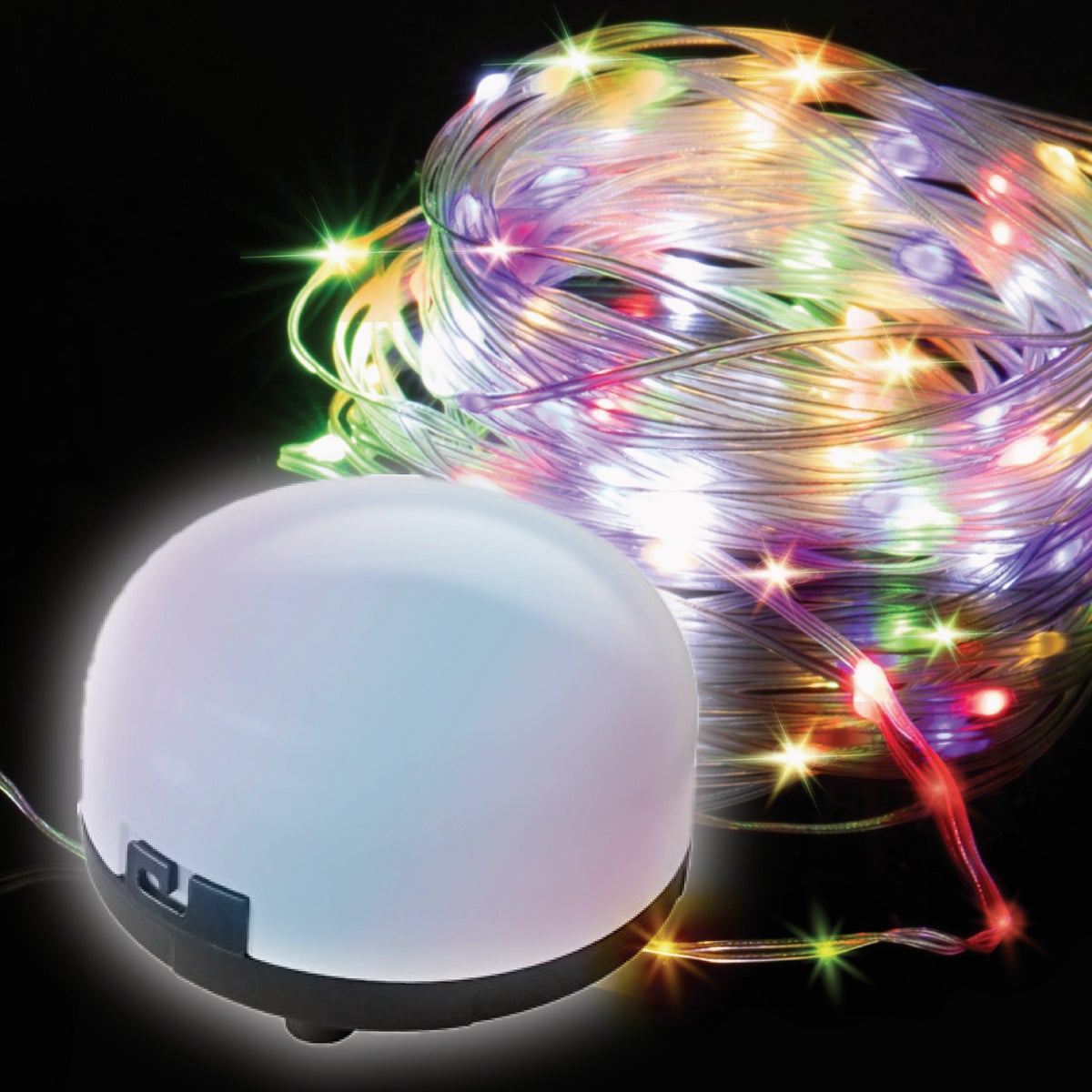 Bell+Howell Retractable RGB LED String Light Set Image 2