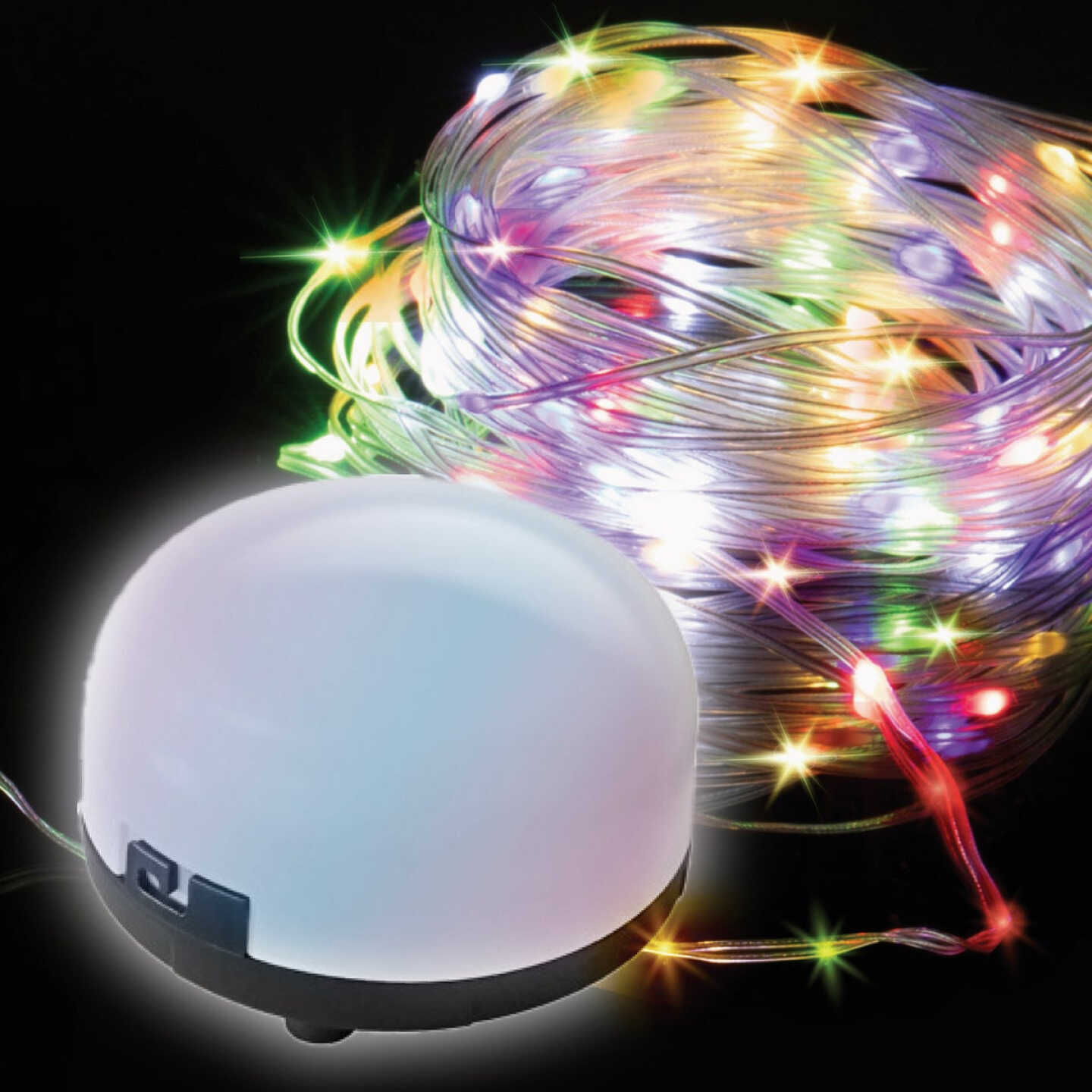 Bell+Howell Retractable RGB LED String Light Set Image 2