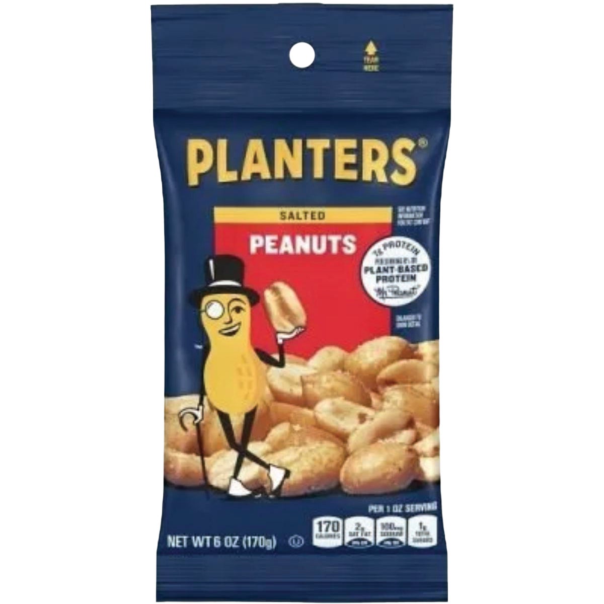 Planters 6 Oz. Salted Peanuts Image 1