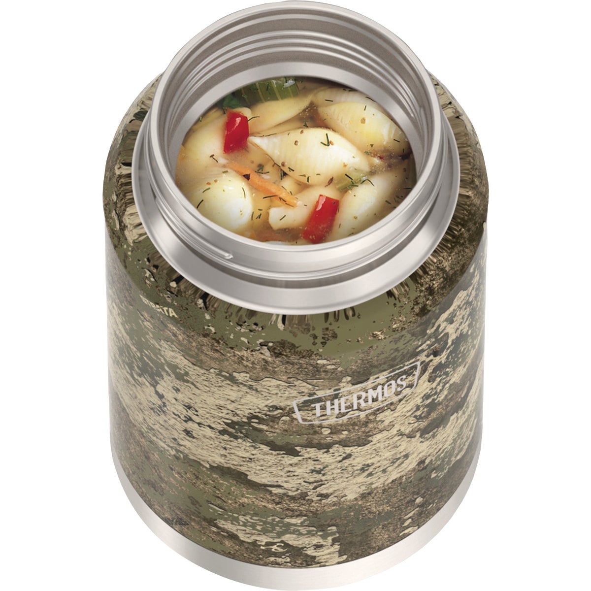 Thermos 24 Oz. Icon Camo Food Jar with Stainless Steel Spoon Image 4
