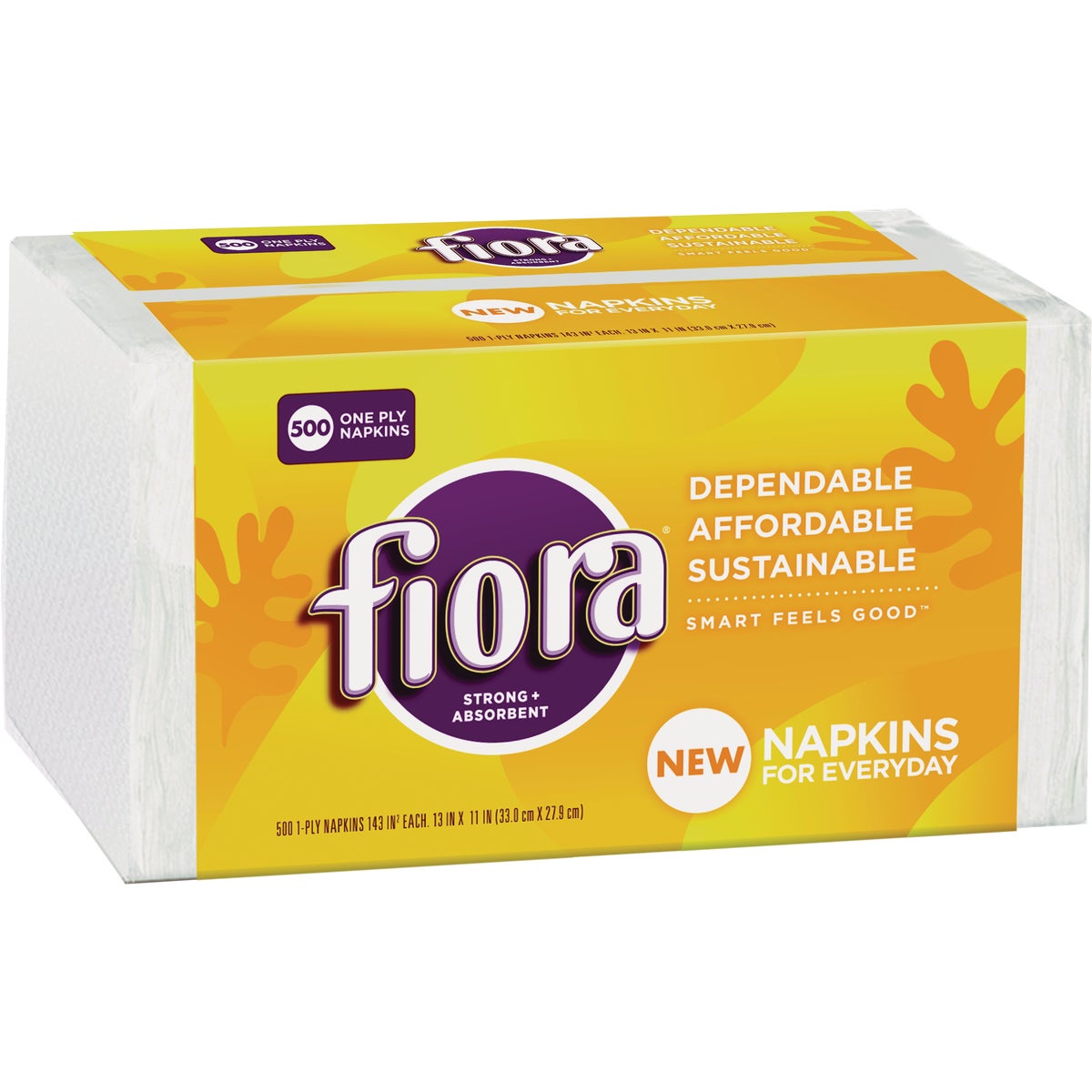 Fiora Deco-Flower Napkin (500-Count)