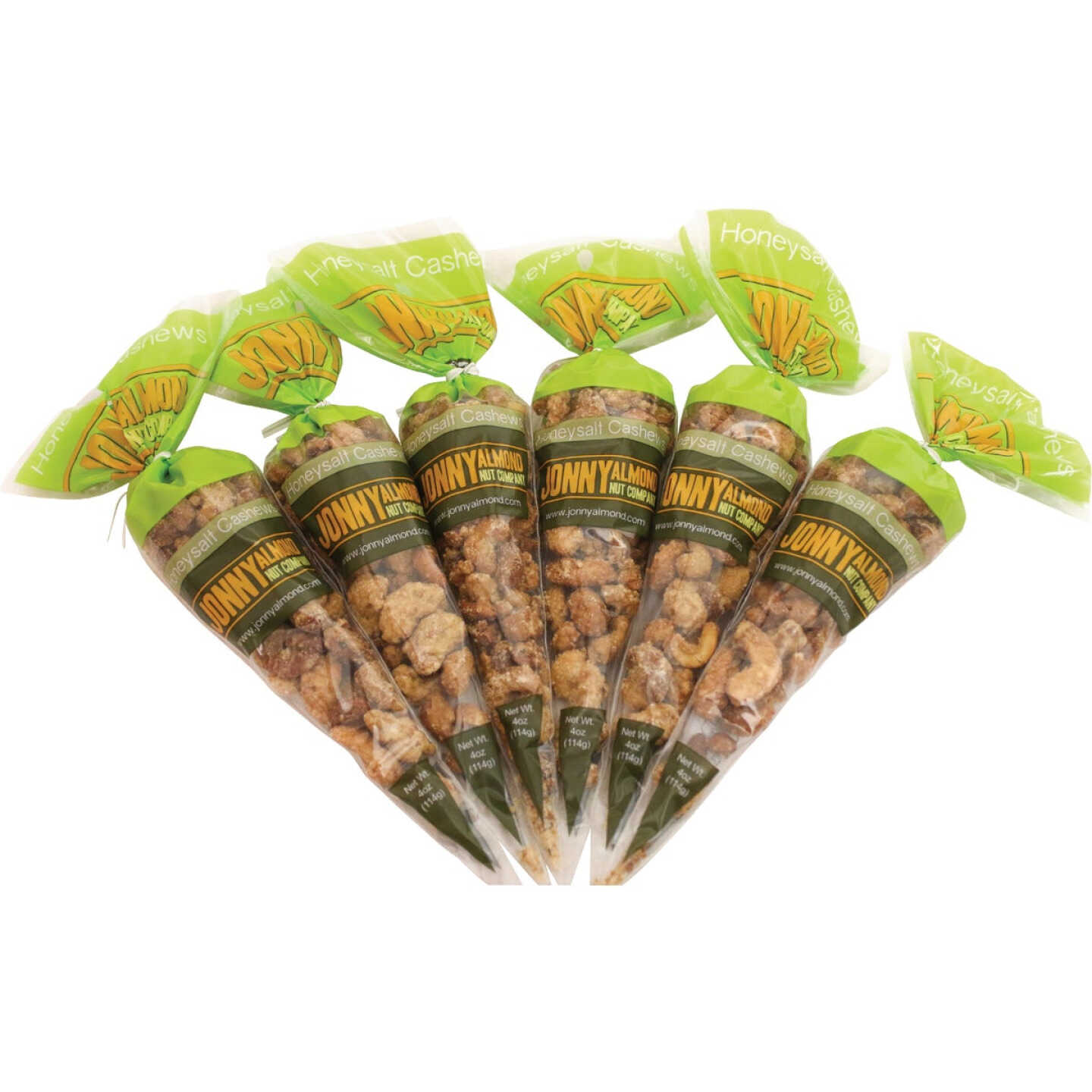 Jonny Almond 4 Oz. Honeysalt Cashews Image 1