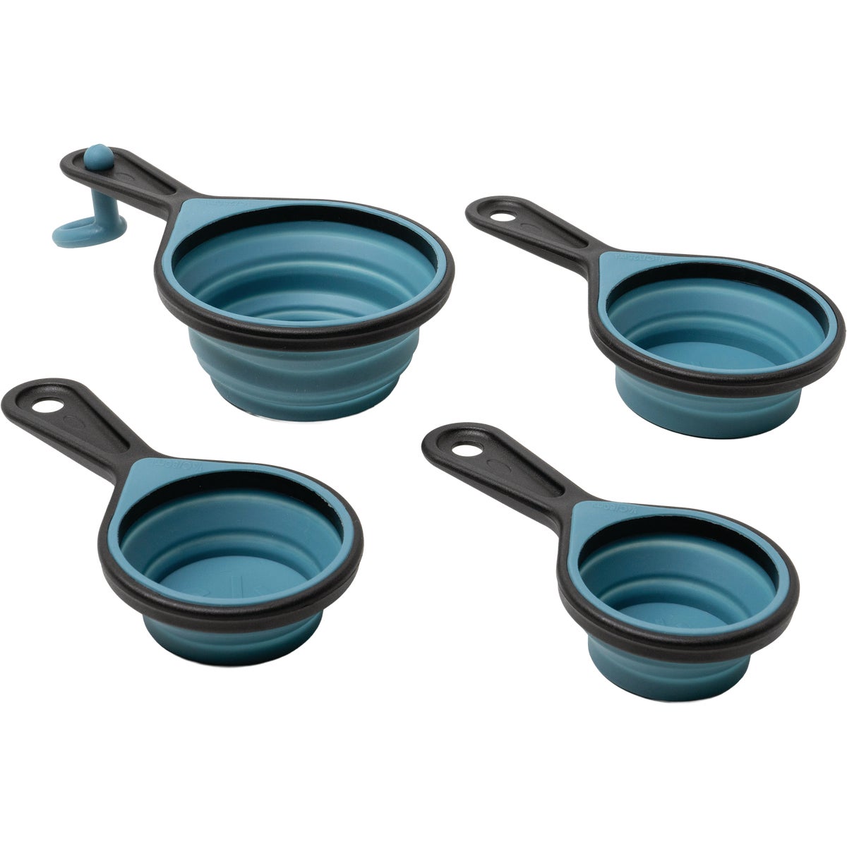 Krumbs Kitchen Silicone Collapsible Measuring Cup Set (4-Piece) Image 3