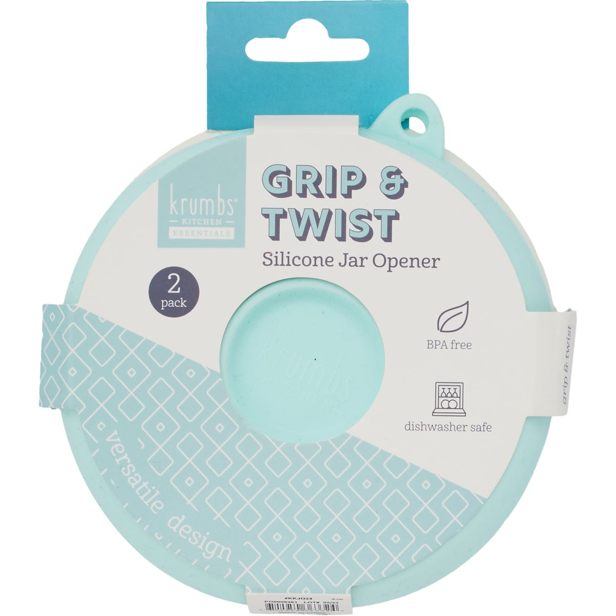 Krumbs Kitchen Essentials Silicone Jar Opener (2-Pack) Image 2